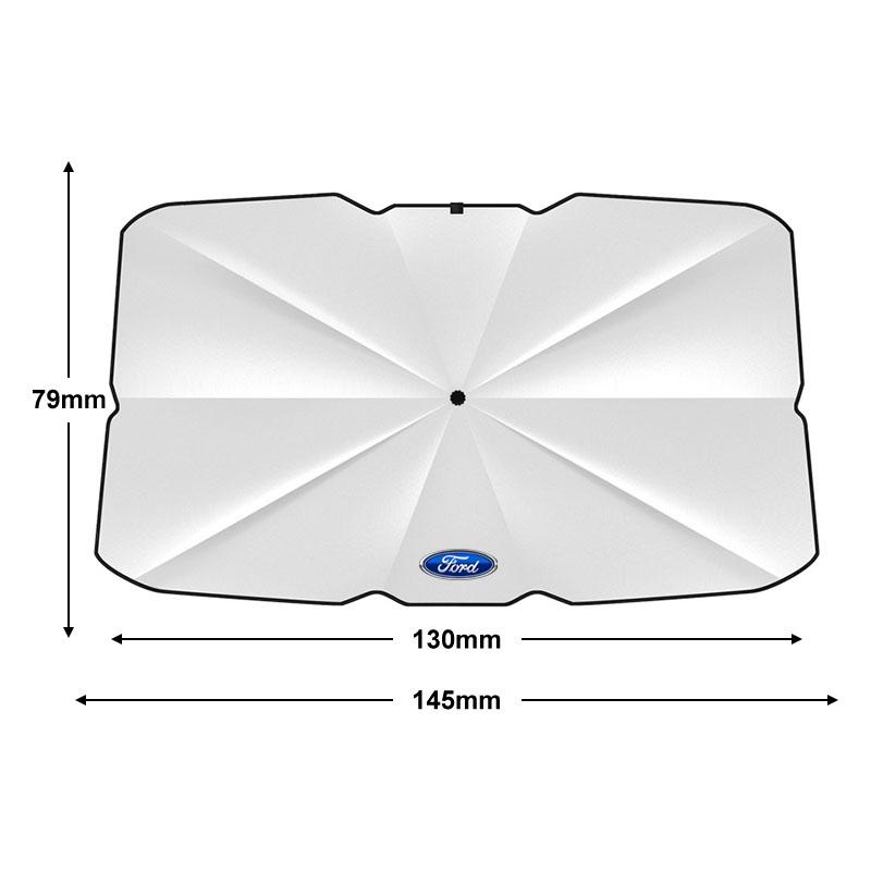Car Windshield Sun Shade Umbrella Foldable Car Sunshade Cover For Ford Carnival Fox Figo Mondeo Escort Fusion Evos Escape Flex Kuga Vertrek