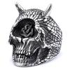 Multi-style Skull Rings, Retro Punk Men's and Women's Rings, Motorcycle Party Trendy Accessories