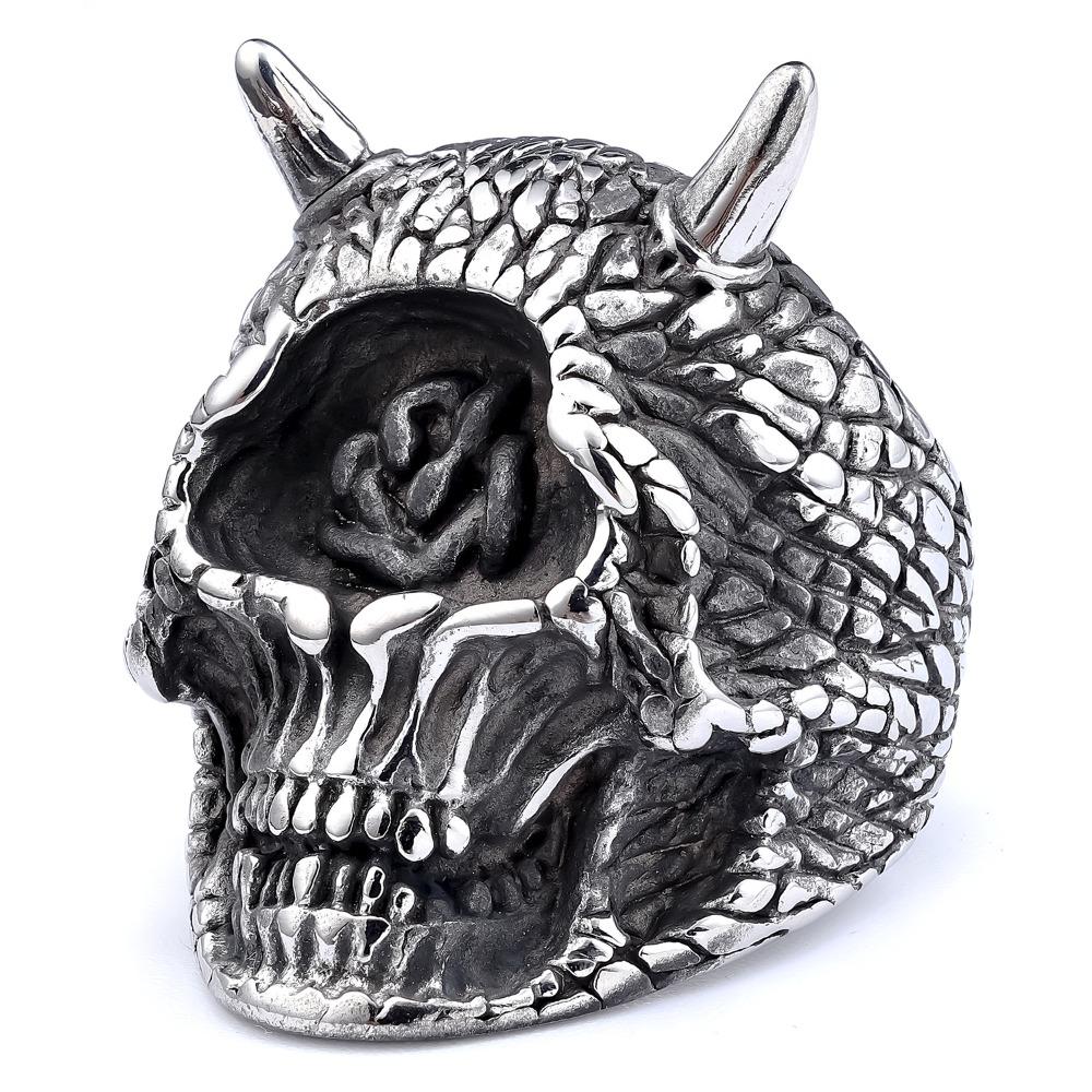 Multi-style Skull Rings, Retro Punk Men's and Women's Rings, Motorcycle Party Trendy Accessories