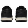 Nike Dunk Black Canvas Comfortable and Versatile Low-top Skate Shoes Unisex Black