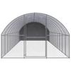 Vidaxl Klatka Zewnętrzna Dla Kurcząt, 3X12X2 M, Stal Galwanizowana