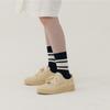 SPNK Mid-length Striped Socks_Black