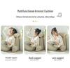 Bedside Soft Pack Backrest Cushion - Neck, Reading, and Lumbar Support Pillow