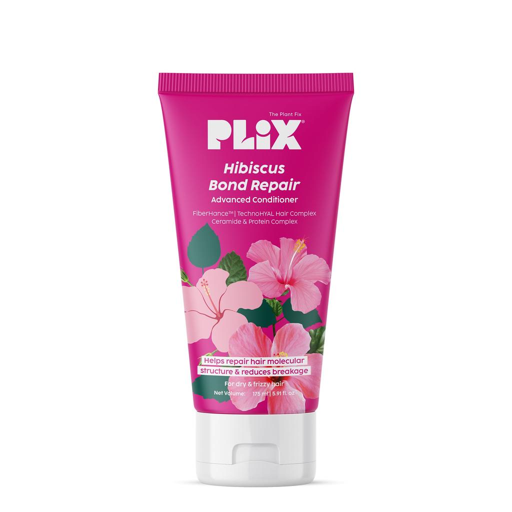 The Plant Fix Plix Hibiscus Bond Repair Advanced Conditioner | Repairs Hair Molecular Structure & Reduces Breakage With Fiberhance & Technohyal Hair