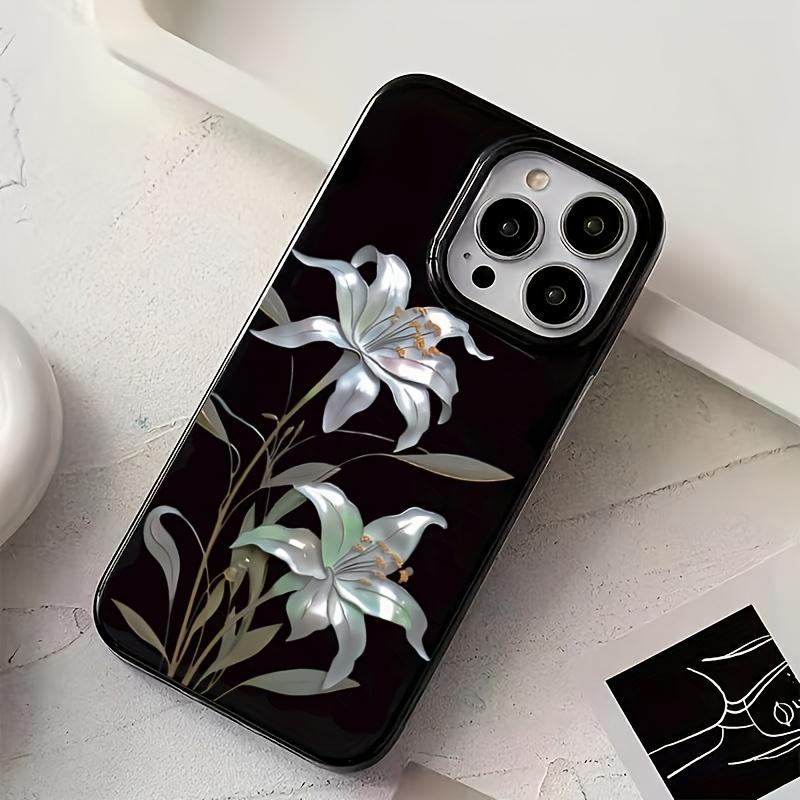 Tulip Pattern Phone Case Suitable For IPhone 17 Air 16 15 14 13 12 11 Pro Max 14 15 Plus Anti-fall And Shockproof Back Cover