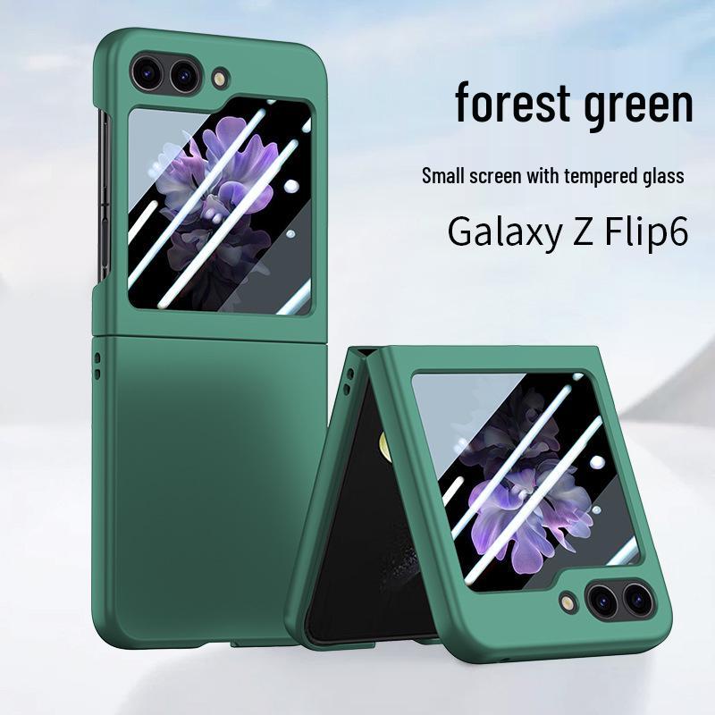 Compatible with Samsung Z Flip 4/5/7: Skin-Feel, Drop-Proof Protective Phone Case with Full Coverage.