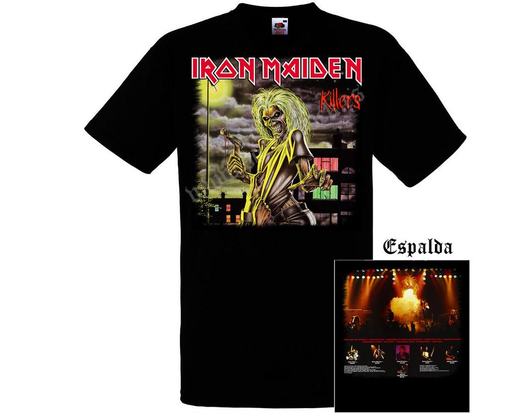 Футболка Iron Maiden  Killers  Обложка альбома - Культовый мерч хэви-метал группы M