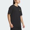 Adidas Campyx Short Sleeve Tee Solid Logo Outdoor Sports T-Shirt Men Tops Black IC1961
