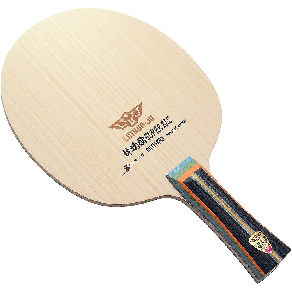 Butterfly Super ZLC FL Table Tennis Shakehand Racket 157x150mm Blade Size
