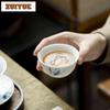 2pc/lot Hand-painted Butterfly Teacup Luxury Tea Bowl Water Jug Tea-tasting Smelling Cup Jianzhan Master Cups Tea Services 70ml