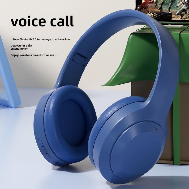 M5 Wireless Bluetooth Headset: Stereo Foldable Head-Mounted Headphones with Card Slot Gift