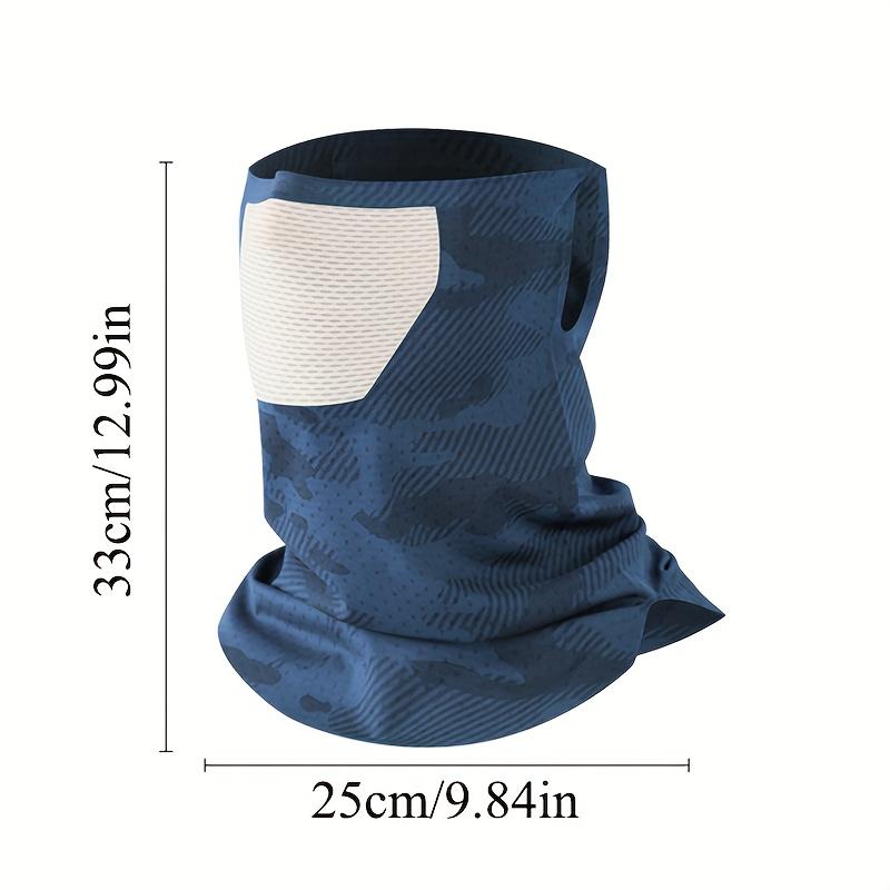 1pc Unisex Summer Neck Gaiter - Breathable, Stretchy, Seamless Face Mask for Cycling & Outdoor Sports, Universal Headgear | Stylish Neck Gaiter