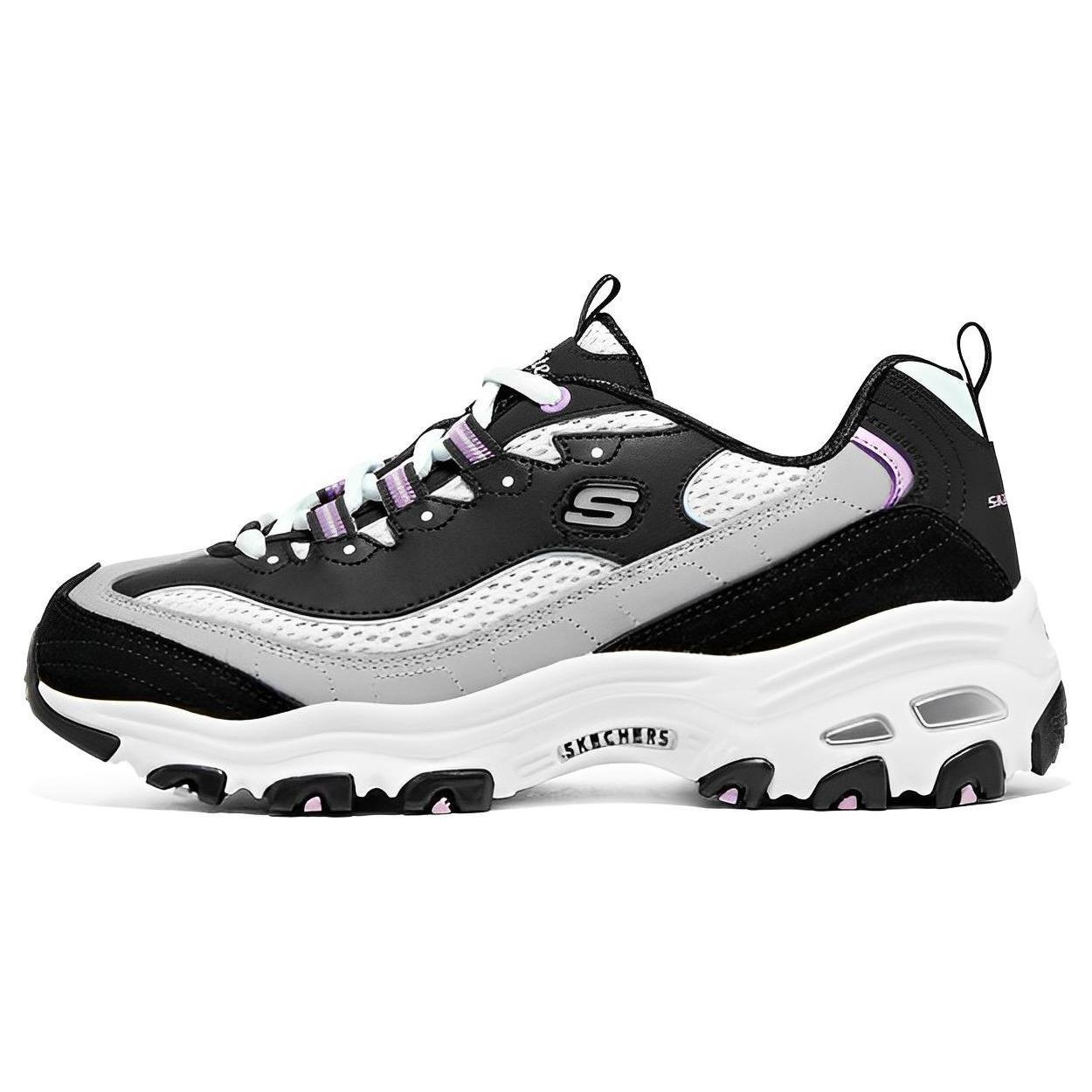 Skechers D`LITES 1.0 `Black` Women`s