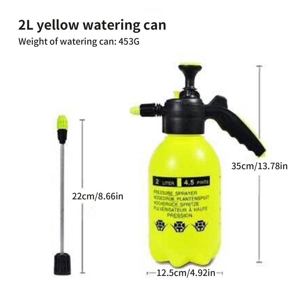 Foam Nozzle Hand Operated Pump Foam Sprayer Hand Pressurized Foam Water Sprayer Car Wash Manual Snow Foam Lance Nozzle