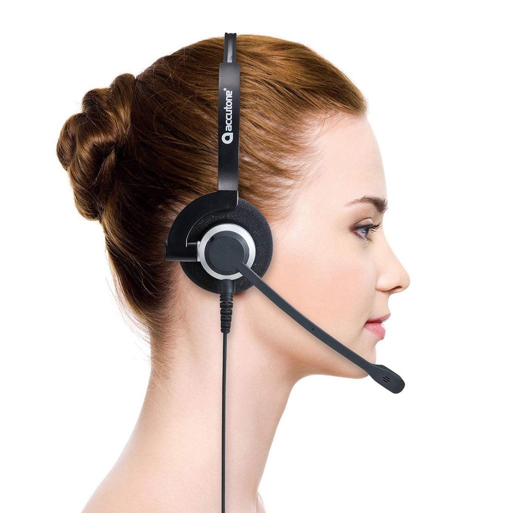 Headset Sanwa Supply USB com Microfone de Mão para Skype para Centros de Atendimento, Binaural, Unidirecional, Microfone, Interruptor, Leve, Compatível, (MM-HSU11BK)