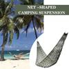 Portable Outdoor Sport Hammock Outdoor Camping Hammock Mesh Net for Garden Beach Yard Travel Garden Swing Hanging Bed