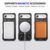 Phone Case for Iphone Air 17 Pro Max Iphone17 14 16 Plus 15 Pro 13 12 Iphone16 Fashion Metal Ring Kickstand Coque