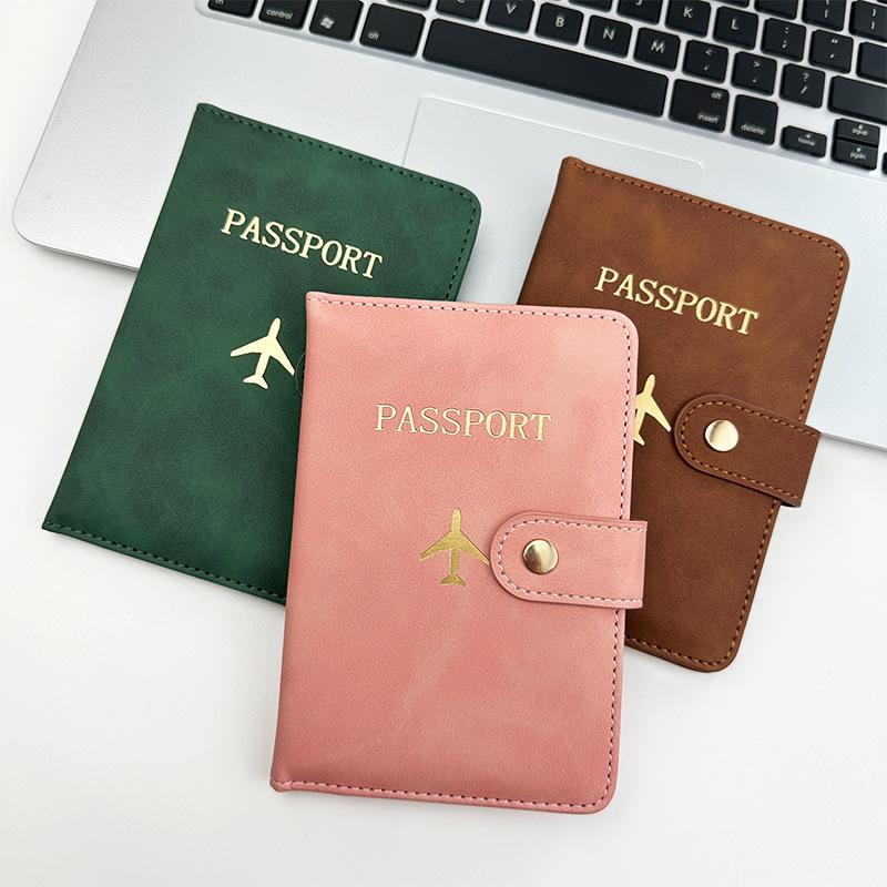 Airplane Hasp Passport Clip Multi Card Slots Passport Cover Id Card Holder Credit Card Holder Passport Holder Travel Accessories