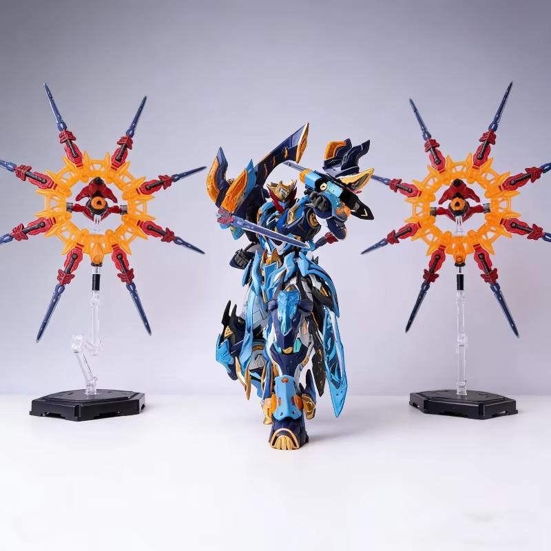 Motor Nuclear Mg 1/100 Mnp-Xh14 Mo Li Qing Chinese Style Mecha Articulated Assembly Model Kit Collectible Action Figure Toy Gift