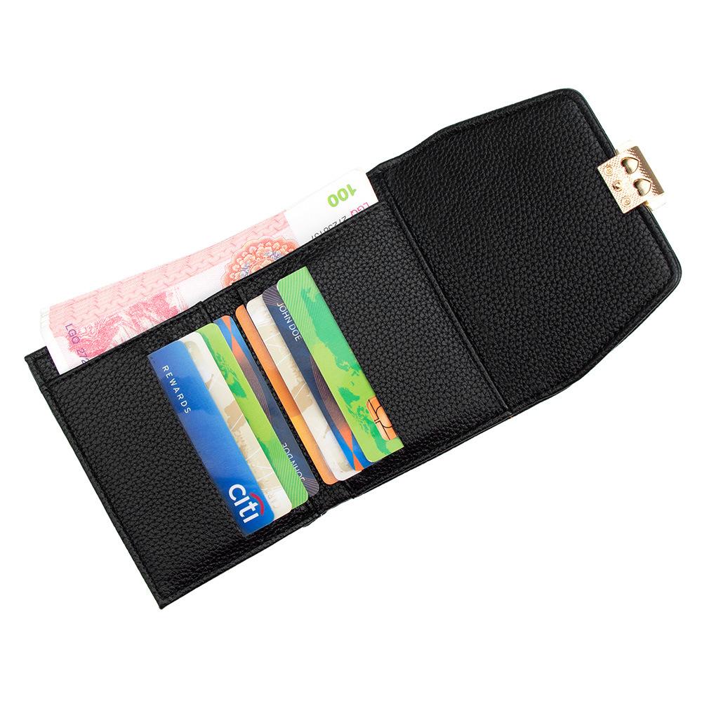 Women's Short Wallet Square Wallet Multifunctional Fashion Clutch Bag Change Bag Card Bag