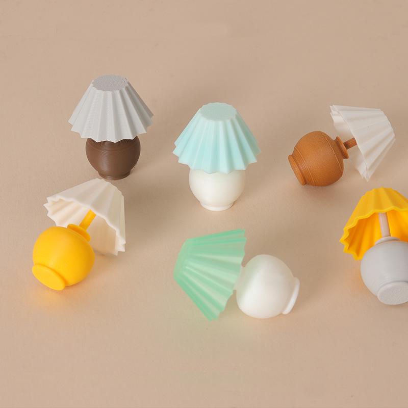 Dollhouse Retro Bedside Lamp Miniature Furniture Decoration
