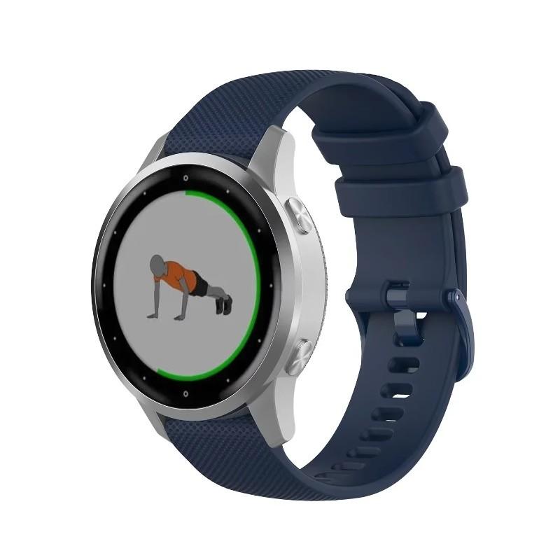 

22 мм 20 мм силиконовый ремешок для Amazfit Cheetah Square/Round/Pro браслет ремешок для Amazfit Active/Active 2/Balance/Bip 3 5 5 Unity Cheetah Pro полуночно-синий