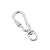 304 Stainless Steel 8-Shaped Rotating Nut Ring for Pet Leash Connector