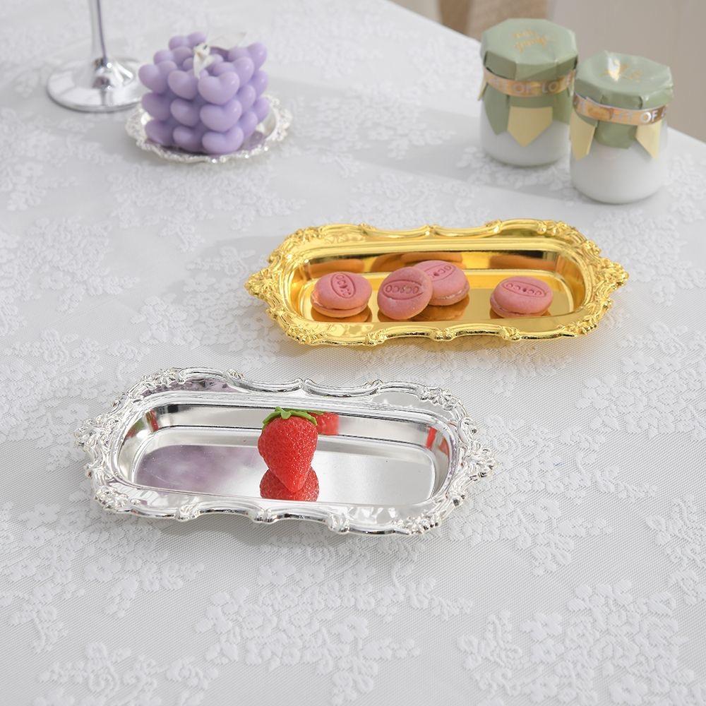 Stainless Steel Butterfly Snack Tray – Multi-Purpose Breakfast & Dessert Plate
