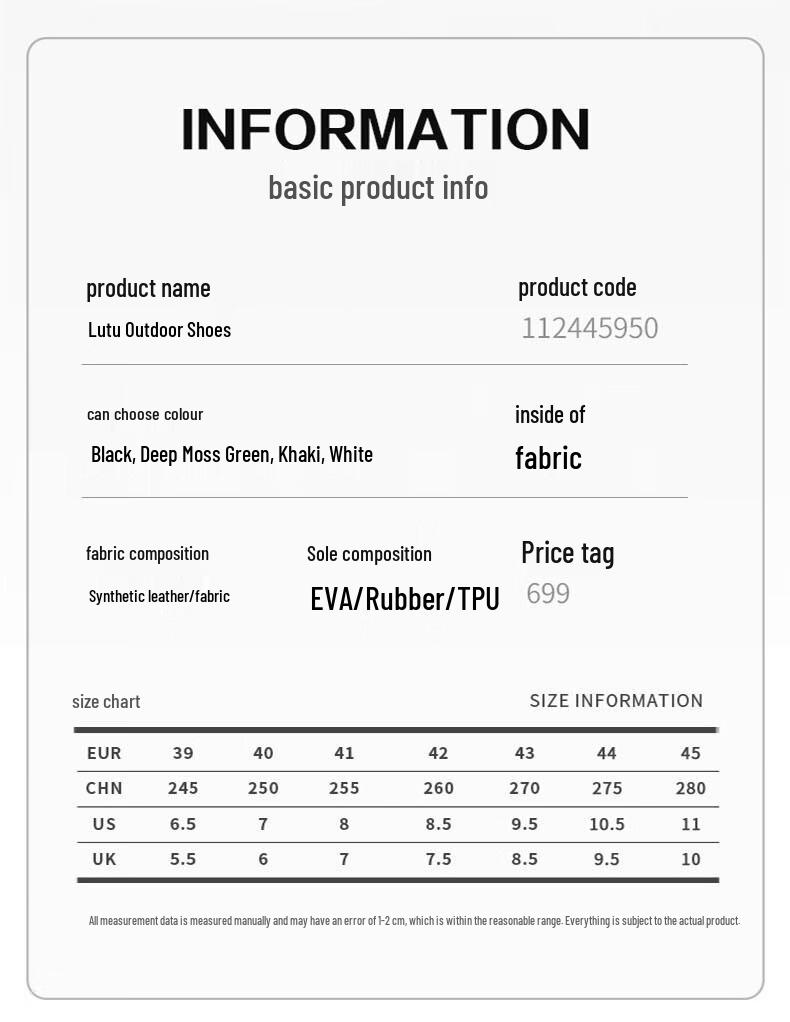 Lotto Men's Outdoor Athletic & Hiking Shoes 5950 Series