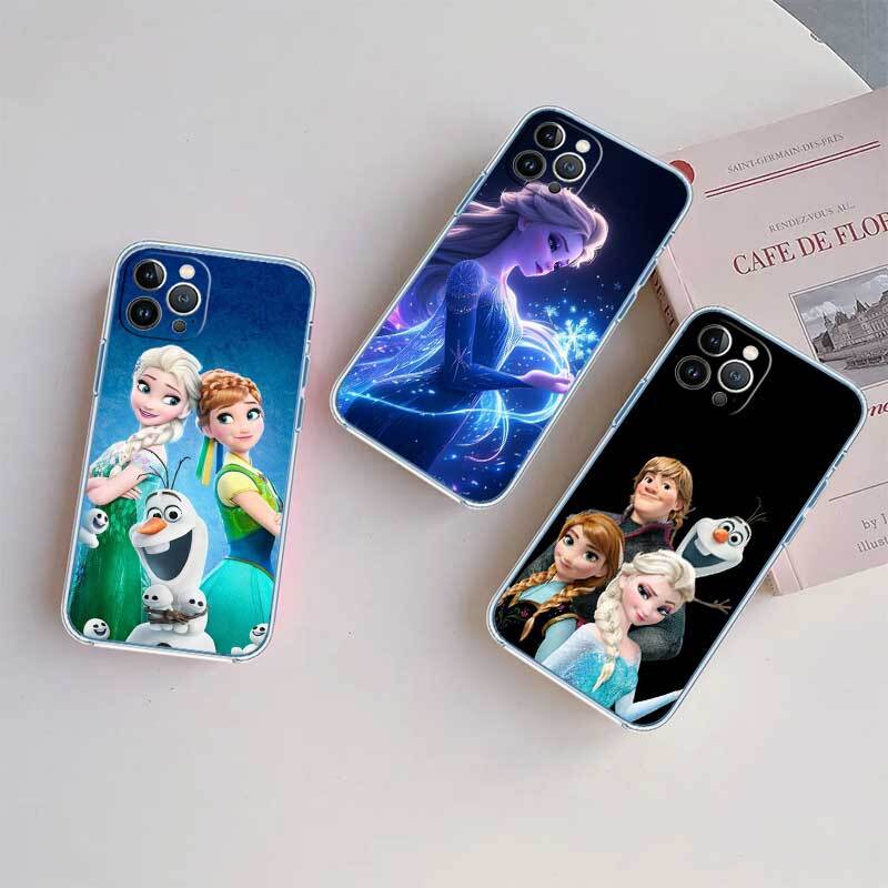 Frozen Olaf Elsa Anna Phone Case for Motorola Edge 20 30 S30 40 50 Fusion Lite Plus Pro Ultra Neo One Action Zoom Hyper Power Macro Vision