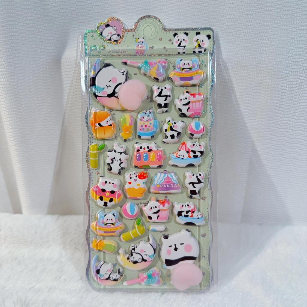 Packung mit 6 3D-Pfotenabdruck Niedliche 3D-Squishy-Po-Aufkleber für DIY Perfekt zum Entlasten und Dekorieren von Handy und Geschenken Aufkleber, Dekoration, Mädchen, Stress,
