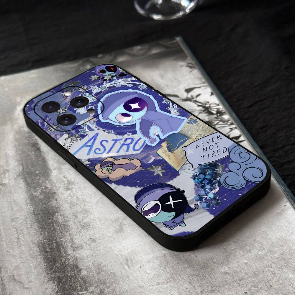 

Dandys World Astro Phone Case Black Silicone Soft Shell For IPhone 17 16 15 14 13 12 11 Air Pro Max Plus Hot Sale iphone 16 Pro Max