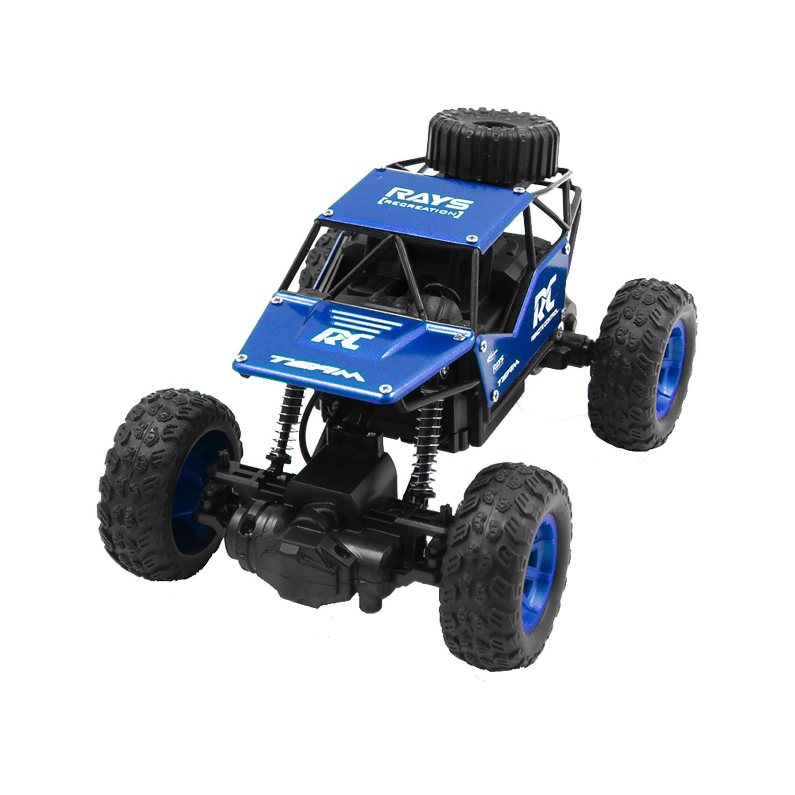 

Дистанционное управление 2WD Внедорожный грузовик с коротким курсом Высокоскоростной RTR RC Car 1:18 2,4G One size синий