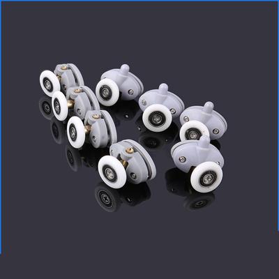 4 stücke-8 stücke/set Neue Oval 23mm 25mm ABS Nylon Einzigen Pop Up Pulley Runner Rad Dusche Kabine glas Schiebetür Rollen Hardware