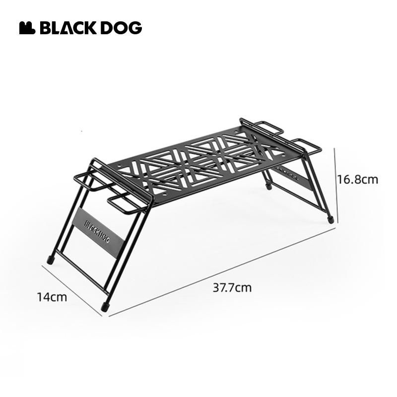 

Blackdog Iron Camping Shelf Портативная стойка для пикника и барбекю на открытом воздухе Многофункциональное использование на открытом воздухе