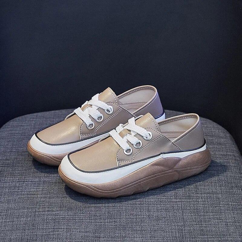 

Кроссовки женские модные повседневные спортивные кроссовки женская удобная обувь осенние новые вулканизированные туфли лоферы 35