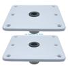 X5XF Marine Grade Aluminum Alloy Boat Seating Base Suitable for Fishing Boats Canoes Various Watercrafts Enhanced Comfortable
