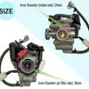150cc Carburetor for 4 Stroke Engines Electric Choke Motorcycle Scooter with Int