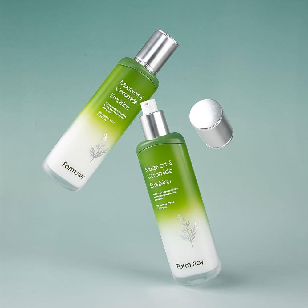 Farmstay Mugwort & Ceramide Emulsion Soothing Hydrating 120ml