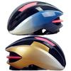 Professional Pneumatic Breaking Outdoor Mountain Road Bike Riding Helmet Integrated Pulley Bicycle Helmet