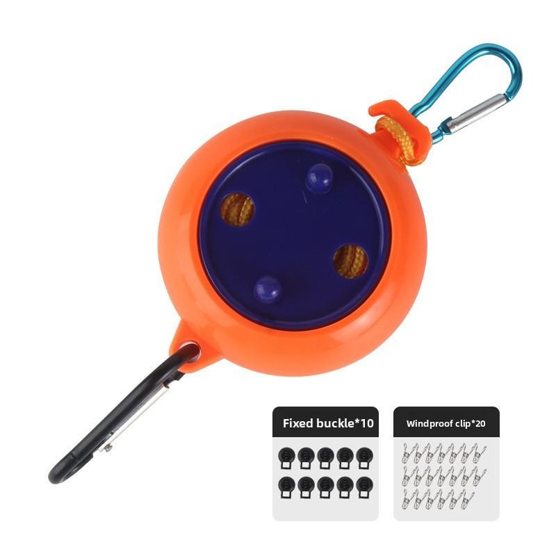 

Выдвижная Портативная Бельевая Веревка Для Улицы, Дома, Путешествий, Заднего Двора, Кемпинга оранжевый