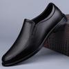 Fashion Men's Genuine Leather Loafers for Men Fashion Comfortable Walking Shoes Non-Slip Lightweight Casual Shoes Classic Designer Flats