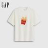 Gap Unisex Logo Print Loose Short Sleeve T-Shirt