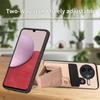 For Xiaomi Poco F7 Ultra 5G/Xiaomi Redmi K80 Pro 5G Case with K-Shaped Kickstand Leather Phone Back Cover