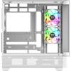 PC Case Without Power Supply - THERMALTAKE - View 290 TG ARGB Snow - Mid-tower - ATX Format - 3x120mm A-RGB Included - White