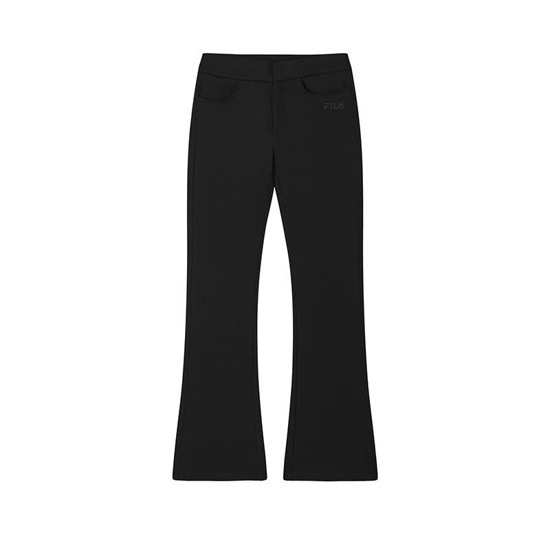 FILA Simple Versatile Comfortable Casual Pants Women bottoms Black F11W518606FBK S