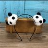 Animal Doll Plush Hair Band Chinese Style Hair hoop Sweet Panda Headband  Streetwear