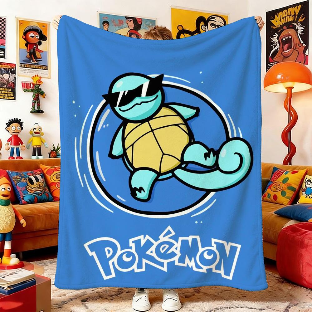 Sofas Blankets & Throws P-Poke-mones Bedspread on the Bed Anime Blanket Home and Decoration Sofa Bedspreads Picnic Throw Double