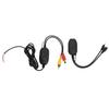 Wireless Video Transmitter Receiver Kit GPS AVIN Interface Waterproof for Car Backup Camera Monitor System