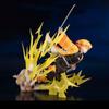 21cm Demon Slayer Anime Figure Kimetsu No Yaiba Agatsuma Zenitsu Action Figure Kamado Tanjirou Figurine Collectible Model Toys